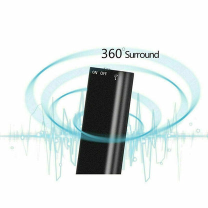 Small Portable 8GB Voice Recorder Spy Audio Device