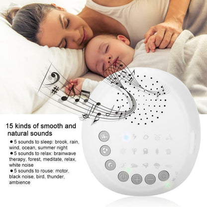 Relaxing Sound Machine With White Noise and Timer