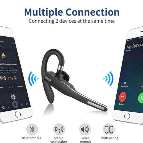 Clear Sound Wireless Bluetooth Headset With Noise Reduction