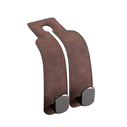 Premium Car Back Seat Double Hooks with Soft Pads