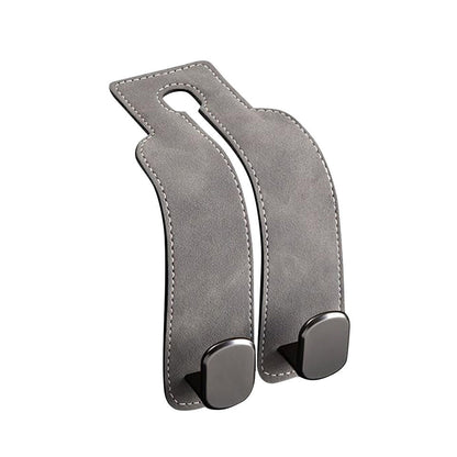 Premium Car Back Seat Double Hooks with Soft Pads