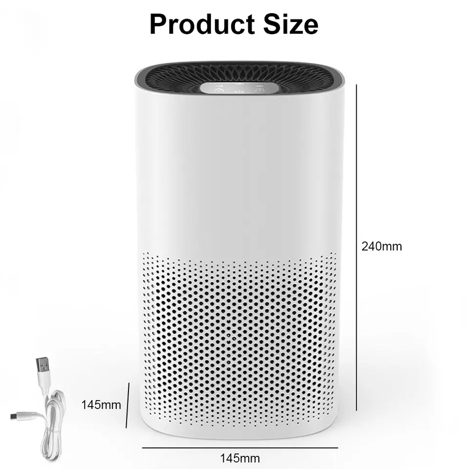 Small Room Quiet True HEPA Air Cleaner