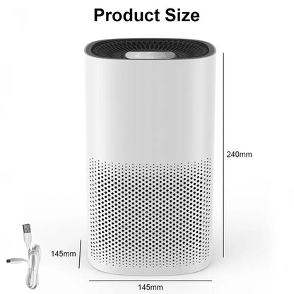 Small Room Quiet True HEPA Air Cleaner