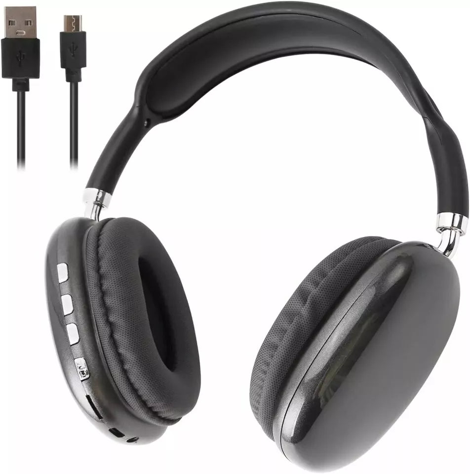 Wireless ANC Over Ear Headphones with Clear Sound