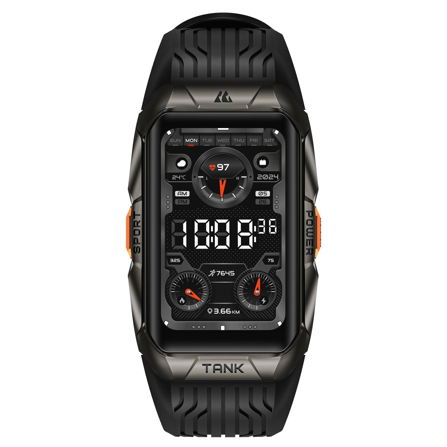 Tough Pro Smartwatch with 170 Sports Modes