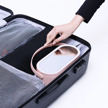 Portable Travel Makeup Case with LED Light