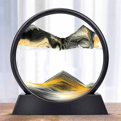 Decorative Glass Hourglass Timer for Home Office