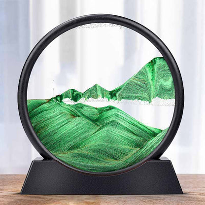 Decorative Glass Hourglass Timer for Home Office