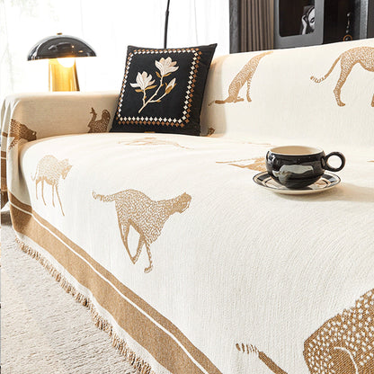 Premium Soft Faux Leather Sofa Protector