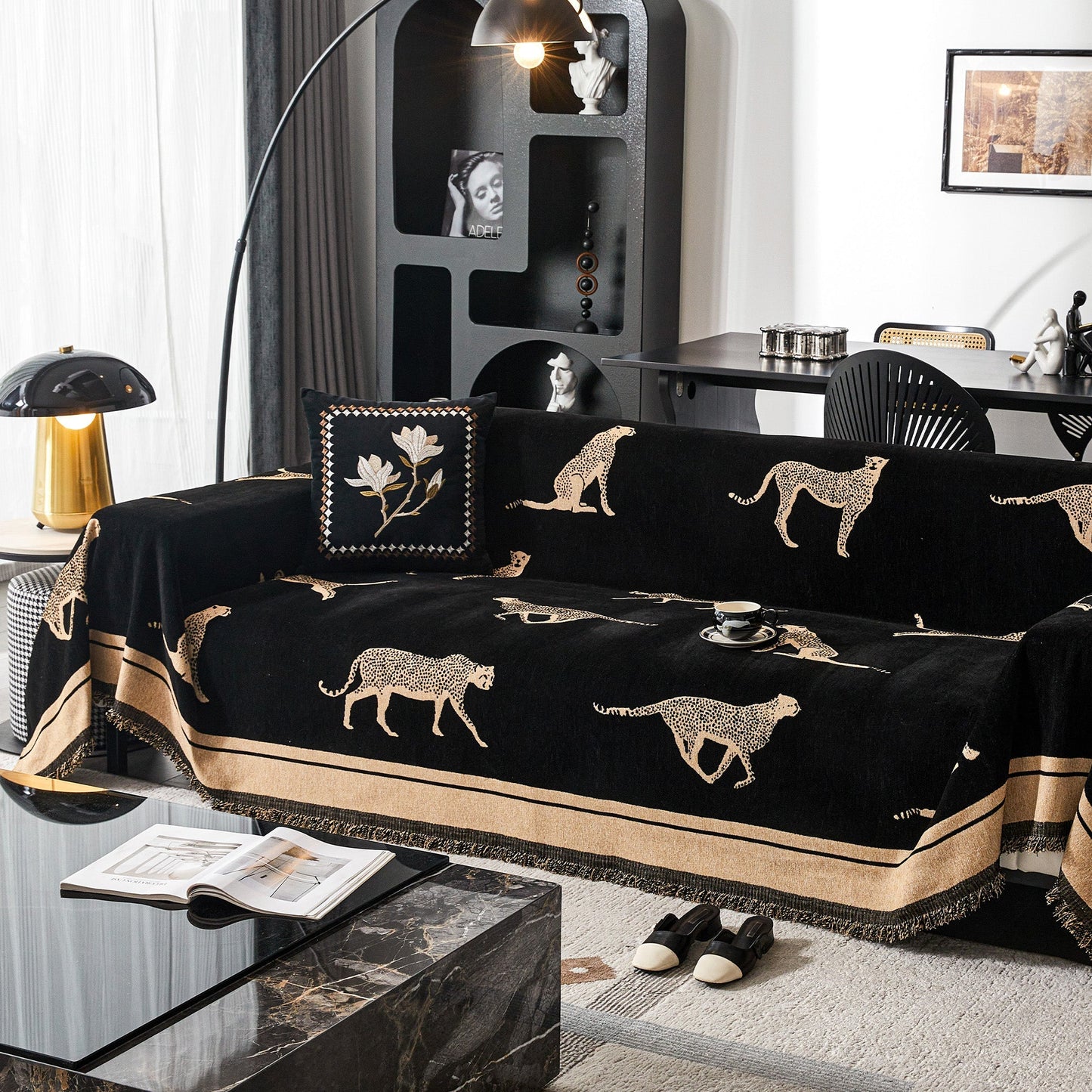 Premium Soft Faux Leather Sofa Protector