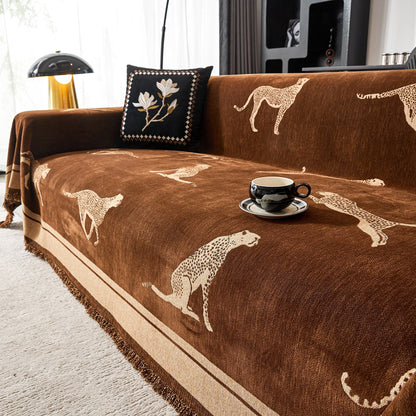 Premium Soft Faux Leather Sofa Protector