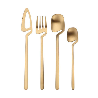 Modern Stainless Steel Flatware Dinner Set
