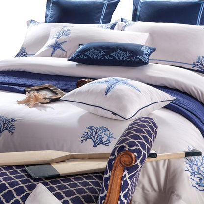 Soft Embroidered Bedding Set – 100% Egyptian Cotton