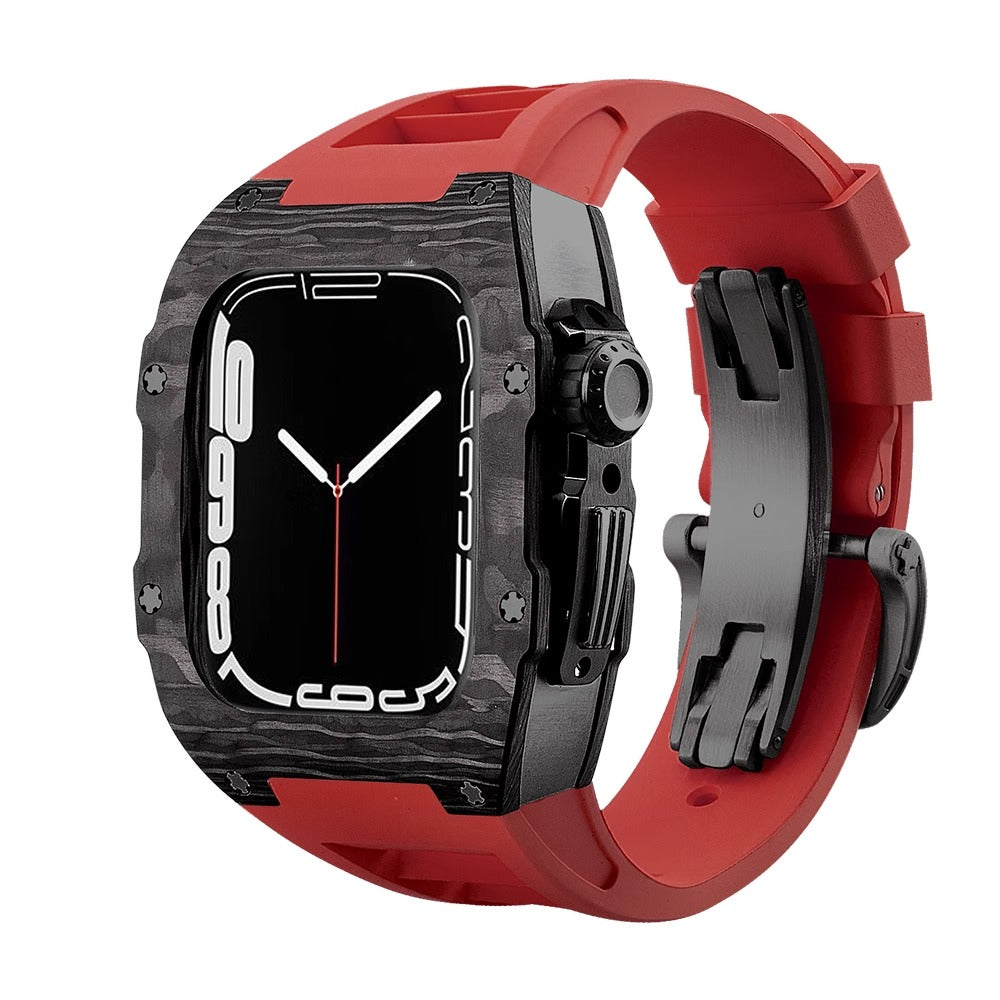 Slim Carbon Fiber Apple Watch Case