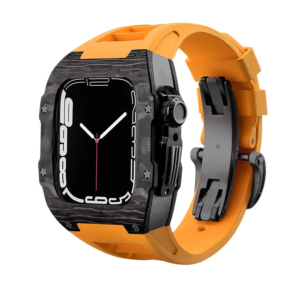 Slim Carbon Fiber Apple Watch Case