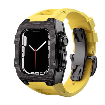Slim Carbon Fiber Apple Watch Case