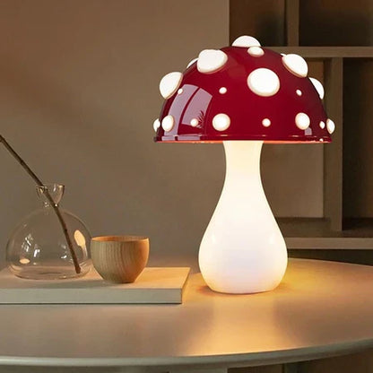 Soft Mushroom Table Lamp For Cozy Bedtime Ambiance