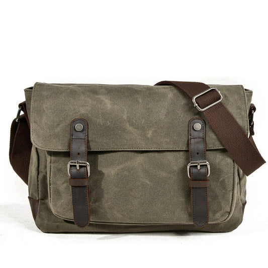 Vintage Style Cotton Crossbody Bag for Daily Carry - Lusomart