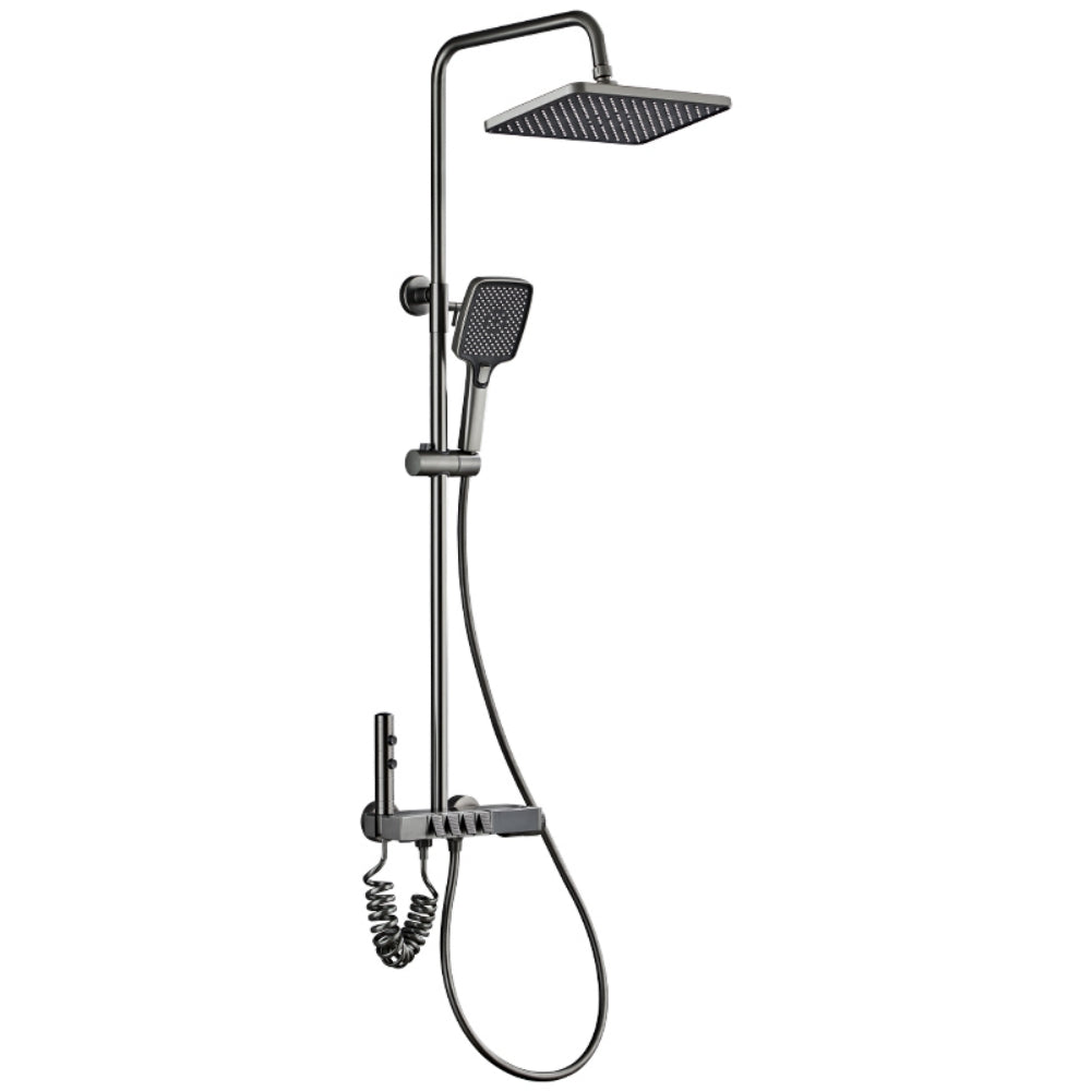 Luxury Digital Shower System With Thermostatic Mixer Faucet