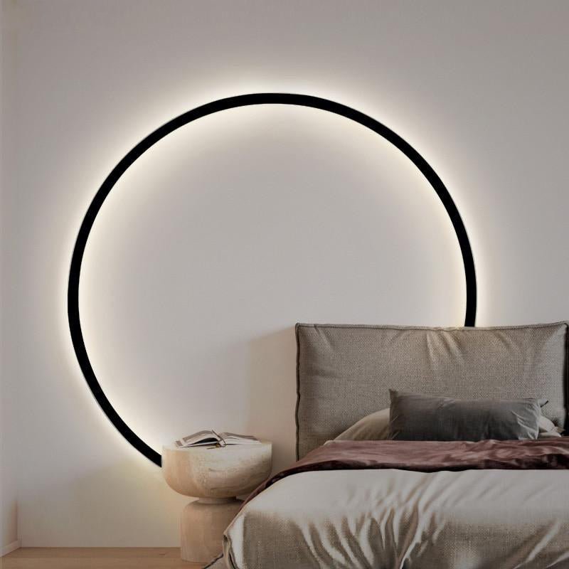 Simple Round LED Wall Lamp for Contemporary Homes