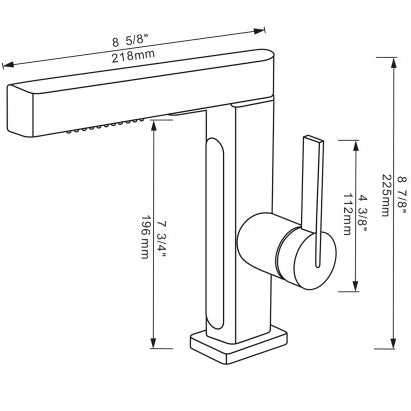 Stainless Steel Single Handle Kitchen Faucet With Temp Control