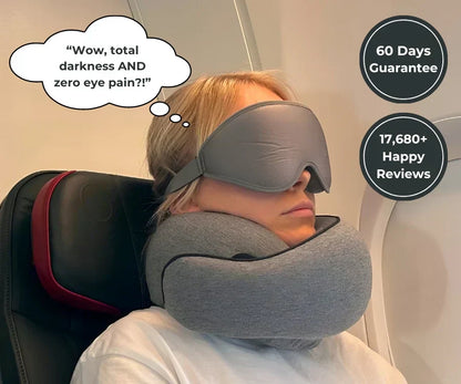 Luxury Contoured Eye Sleep Mask