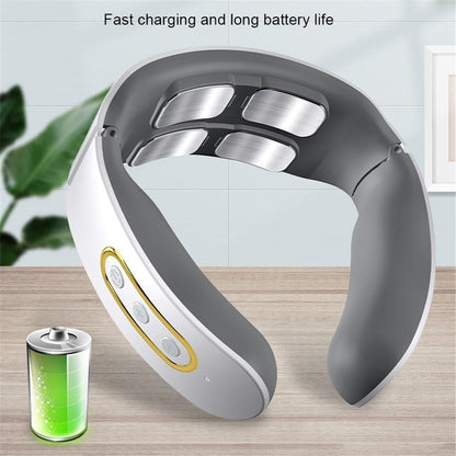 Relaxing 4D Heated Massage Pillow for Neck and Shoulders