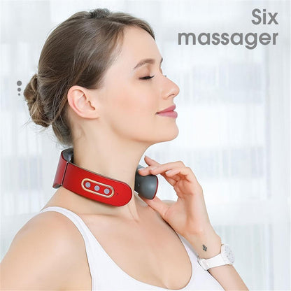 Relaxing 4D Heated Massage Pillow for Neck and Shoulders