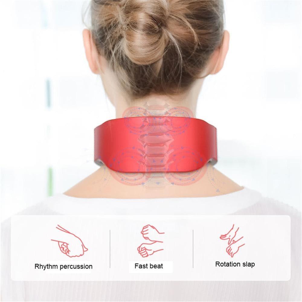 Relaxing 4D Heated Massage Pillow for Neck and Shoulders