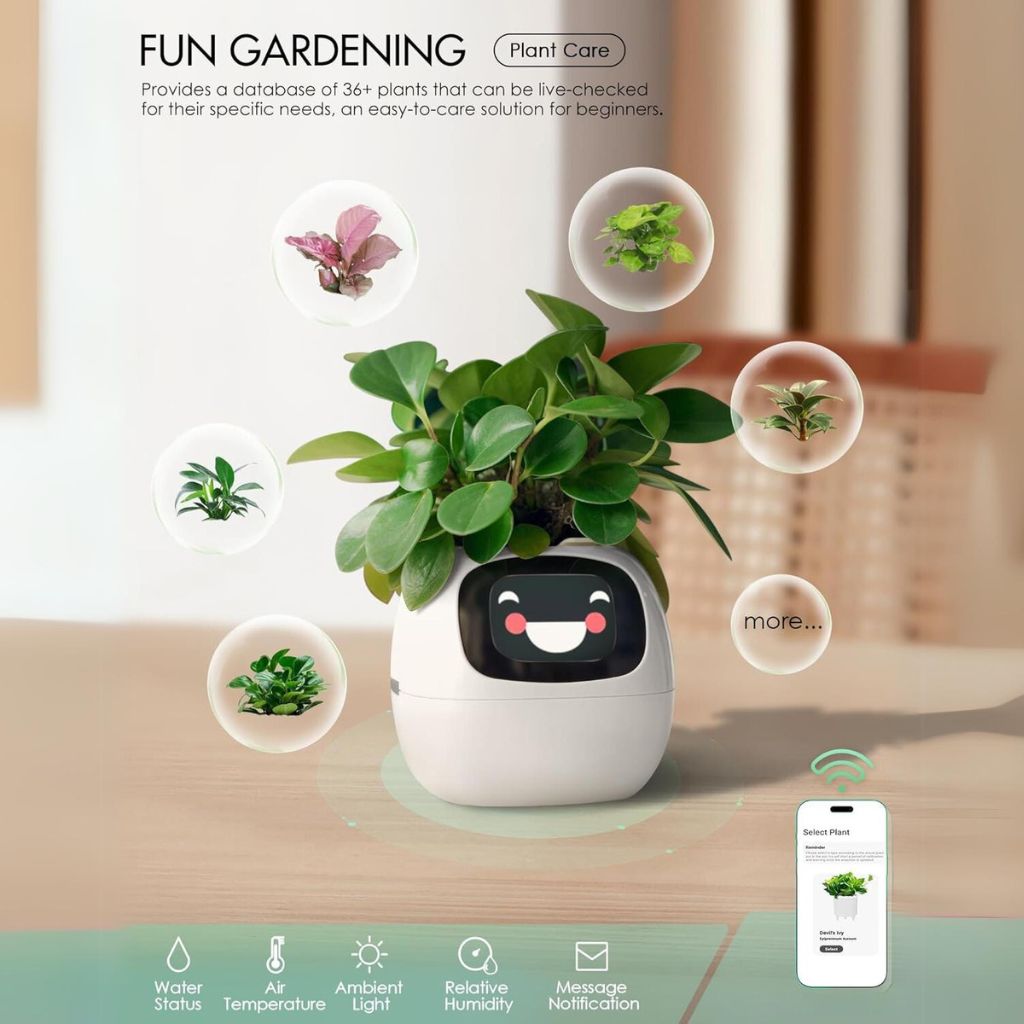 Intelligent WiFi Planter with Alexa Control