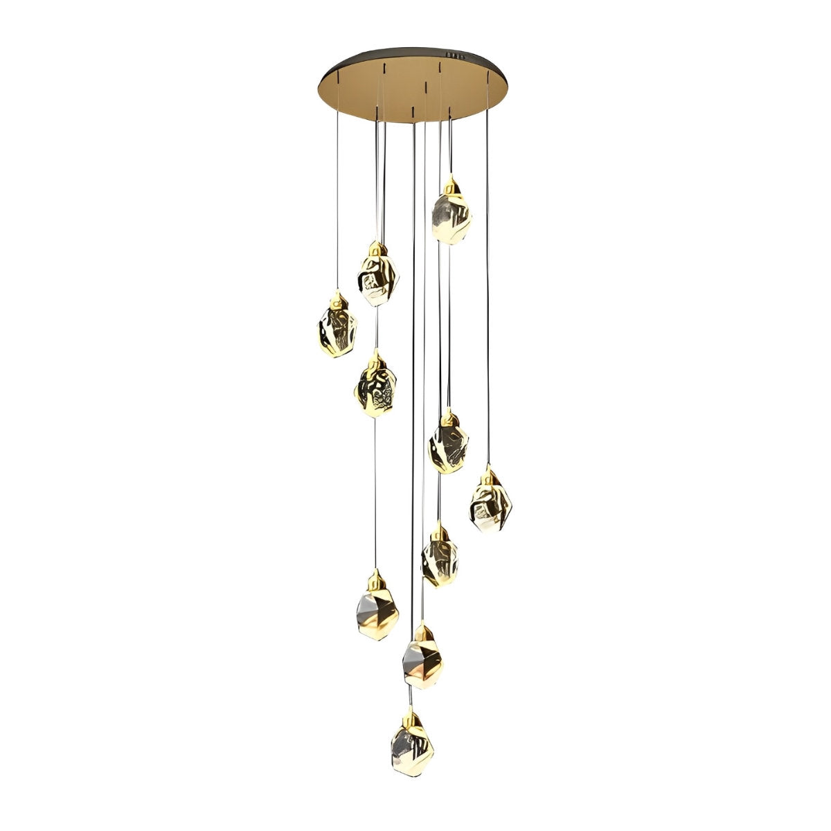 Elegant Crystal Drop Pendant Light Fixture