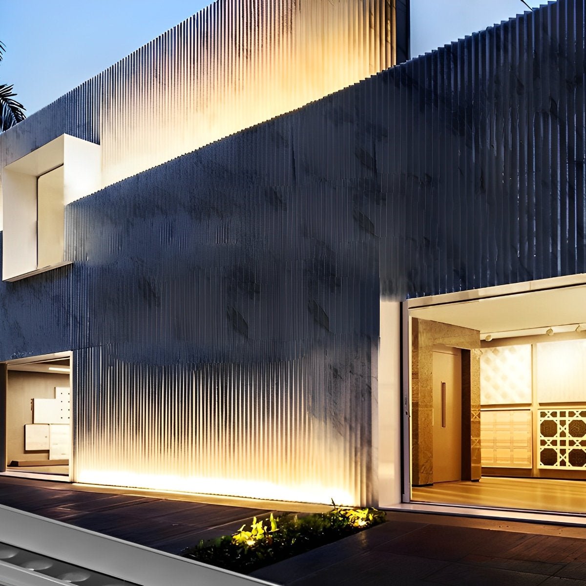 Bright Outdoor LED Wall Lights Waterproof Dimmable Aluminum