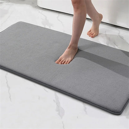 Luxury Soft Bathroom Mat Non Slip Fast Dry Rug - Lusomart