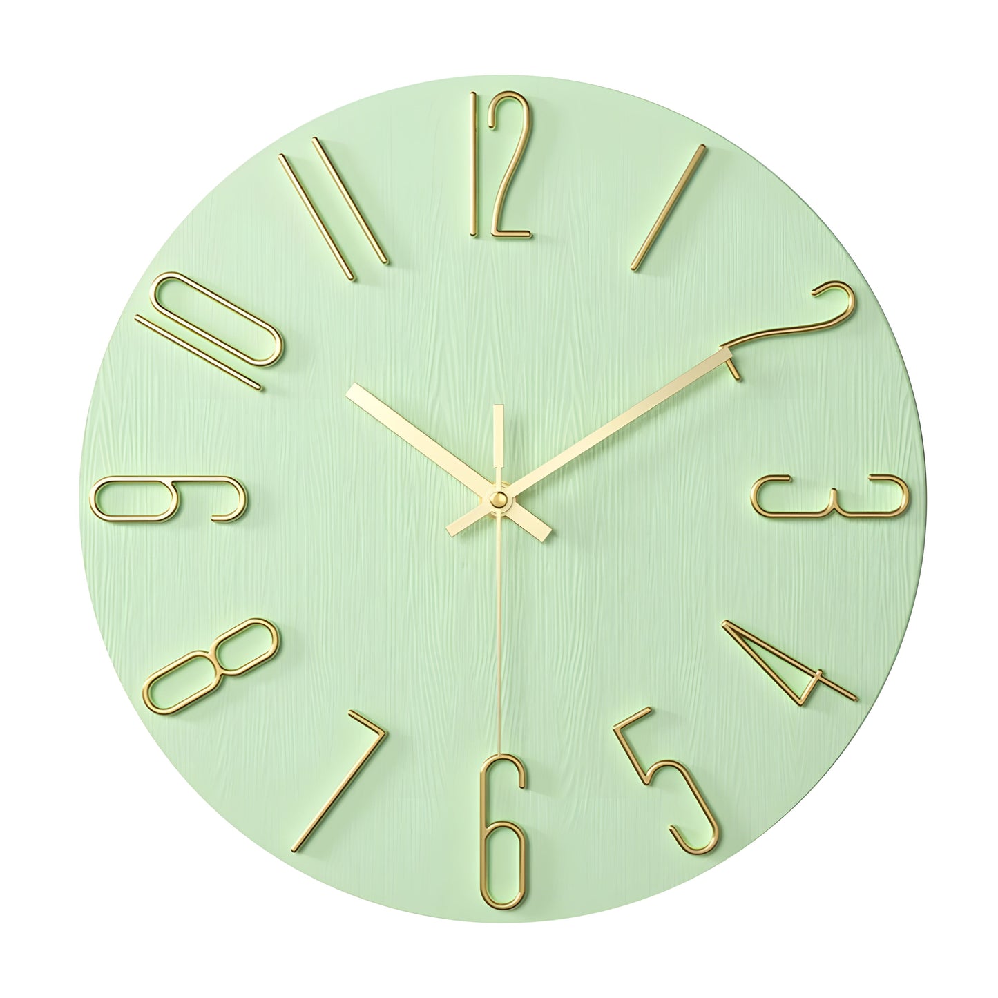 Quiet Contemporary Quartz Wall Clock
