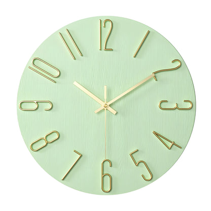 Quiet Contemporary Quartz Wall Clock
