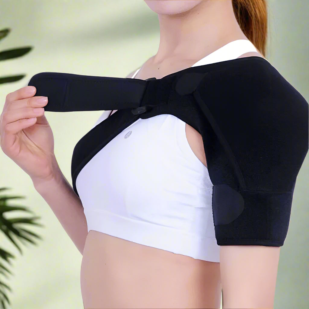 Comfort Fit Adjustable Shoulder Support Wrap - Lusomart