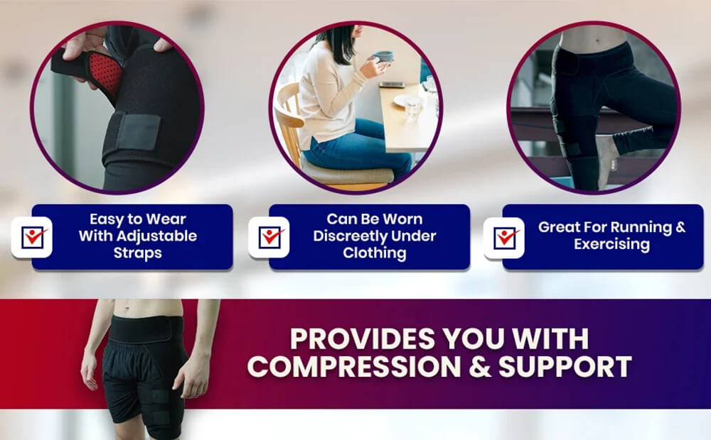 Comfortable Hip Support Wrap Brace