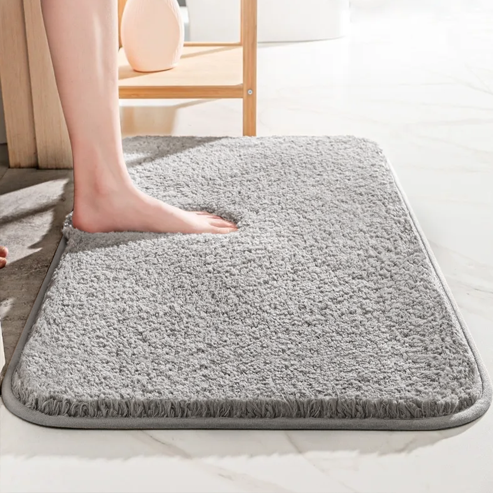 Soft Luxury Bathroom Mat with Thick Plush Comfort - Lusomart