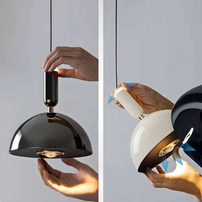 Contemporary Glass LED Hanging Light