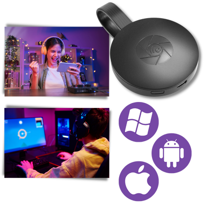 Wireless Phone Streaming Device for TV