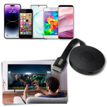 Wireless Phone Streaming Device for TV - Lusomart