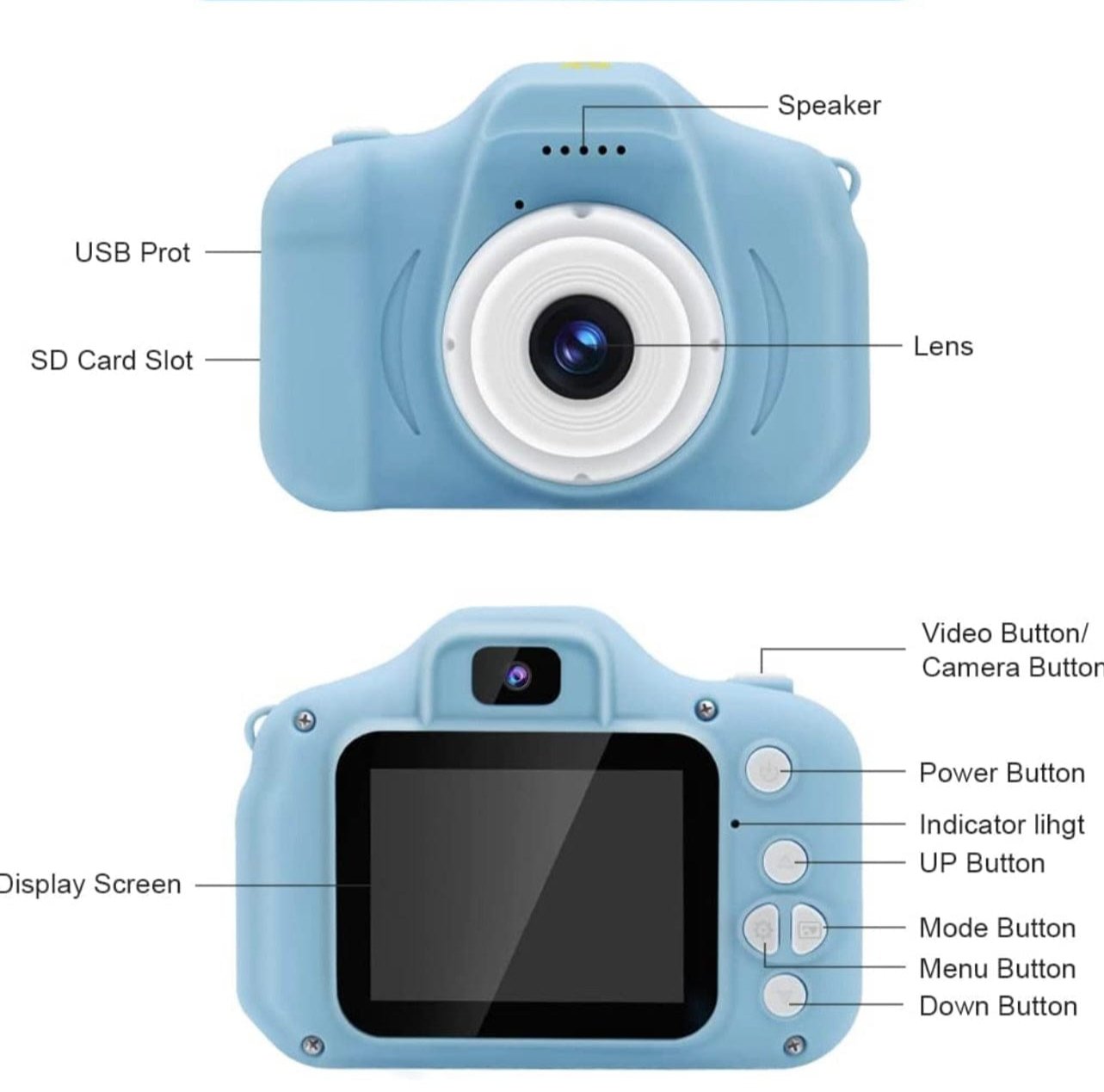 Compact Digital Pocket Camera