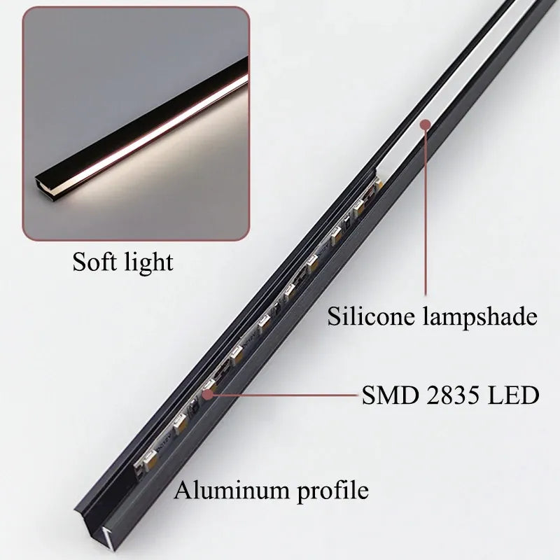Compact LED Kitchen Light Strip, Flexible Fit