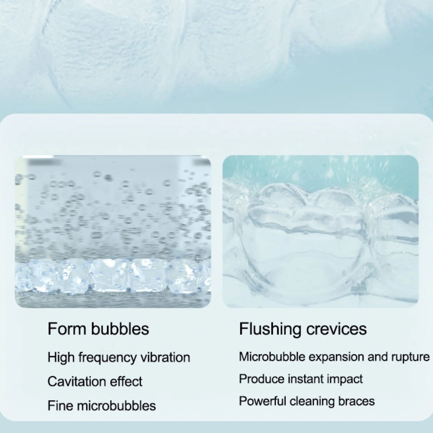 Powerful UV Sanitizing Ultrasonic Cleaning Device