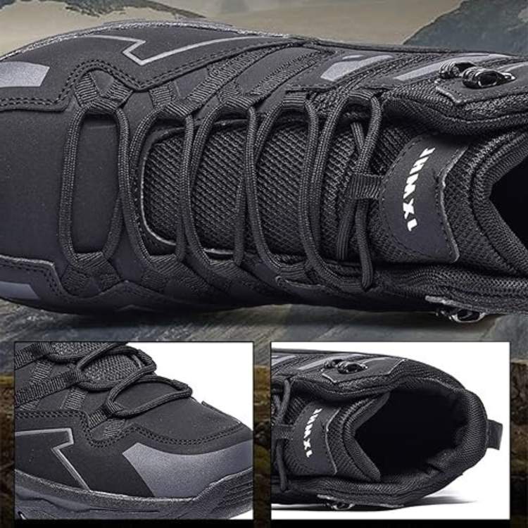 Comfortable Hiking Boots Waterproof Anti-Slip High Top Shoes