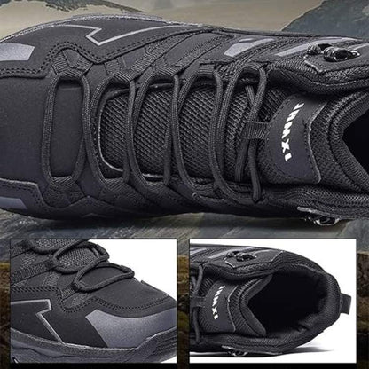 Comfortable Hiking Boots Waterproof Anti-Slip High Top Shoes