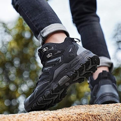 Comfortable Hiking Boots Waterproof Anti-Slip High Top Shoes