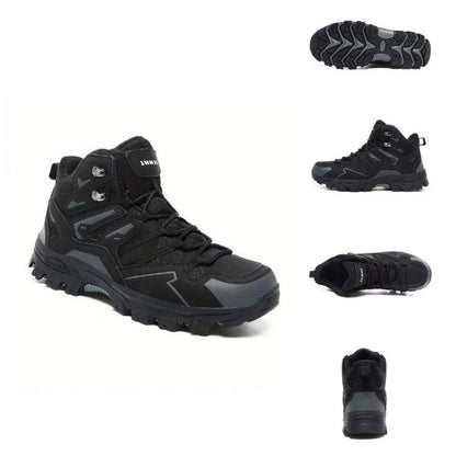 Comfortable Hiking Boots Waterproof Anti-Slip High Top Shoes