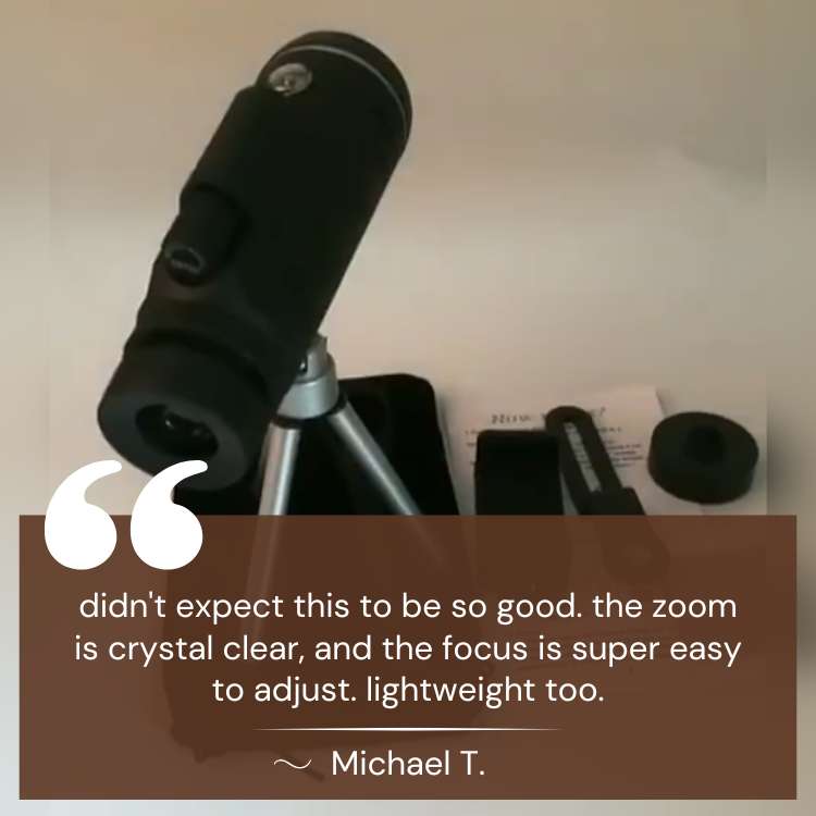 High Definition Waterproof Monocular Telescope