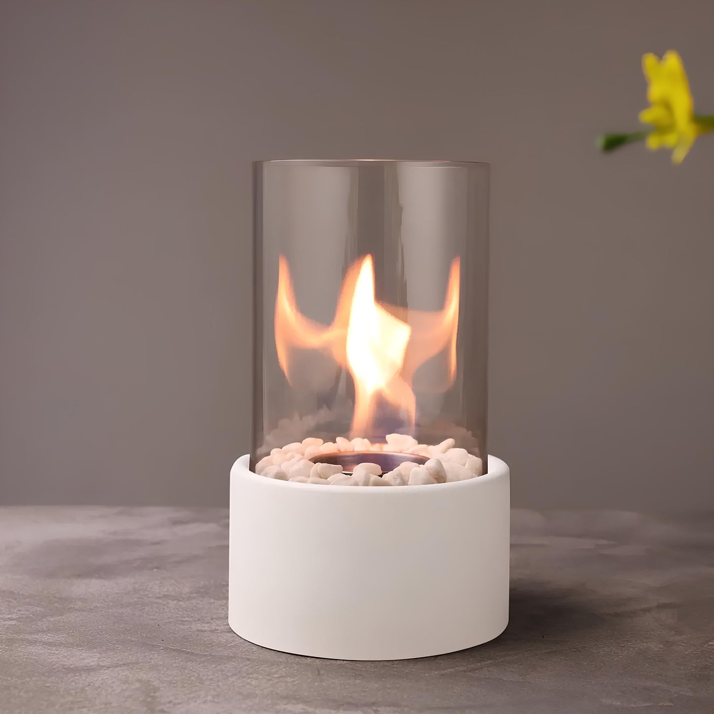 Traditional Glass Oil Burning Lamp